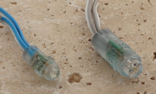 BEYAZ 5V 9mm NOKTA LED IP68 ŞAVK