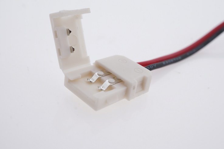 8mm 15cm LED ŞERİT İÇİN KABLOLU ARA BAĞLANTI ŞAVK