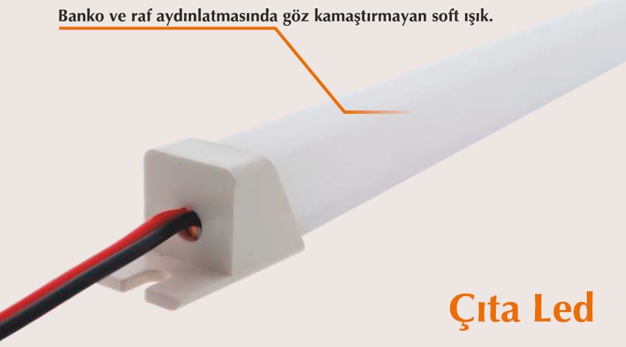 11*11mm 150cm 6000K ÇITA LED ŞAVK
