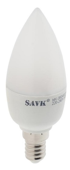 5.5W 220V E14 830 BUJİ LED LAMBA ŞAVK