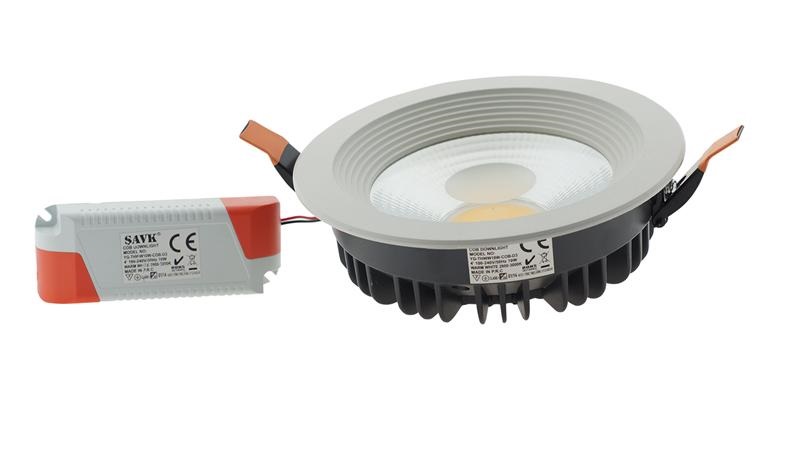20W 865 6 İNÇ COB DOWNLIGHT ŞAVK